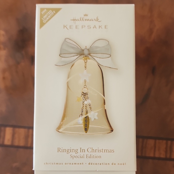 Hallmark Other - Hallmark Keepsake Gold Bell Ornament